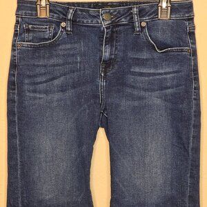 Lucky Brand "The Bermuda" Women's Dark Denim Jean Shorts, Size 6/28